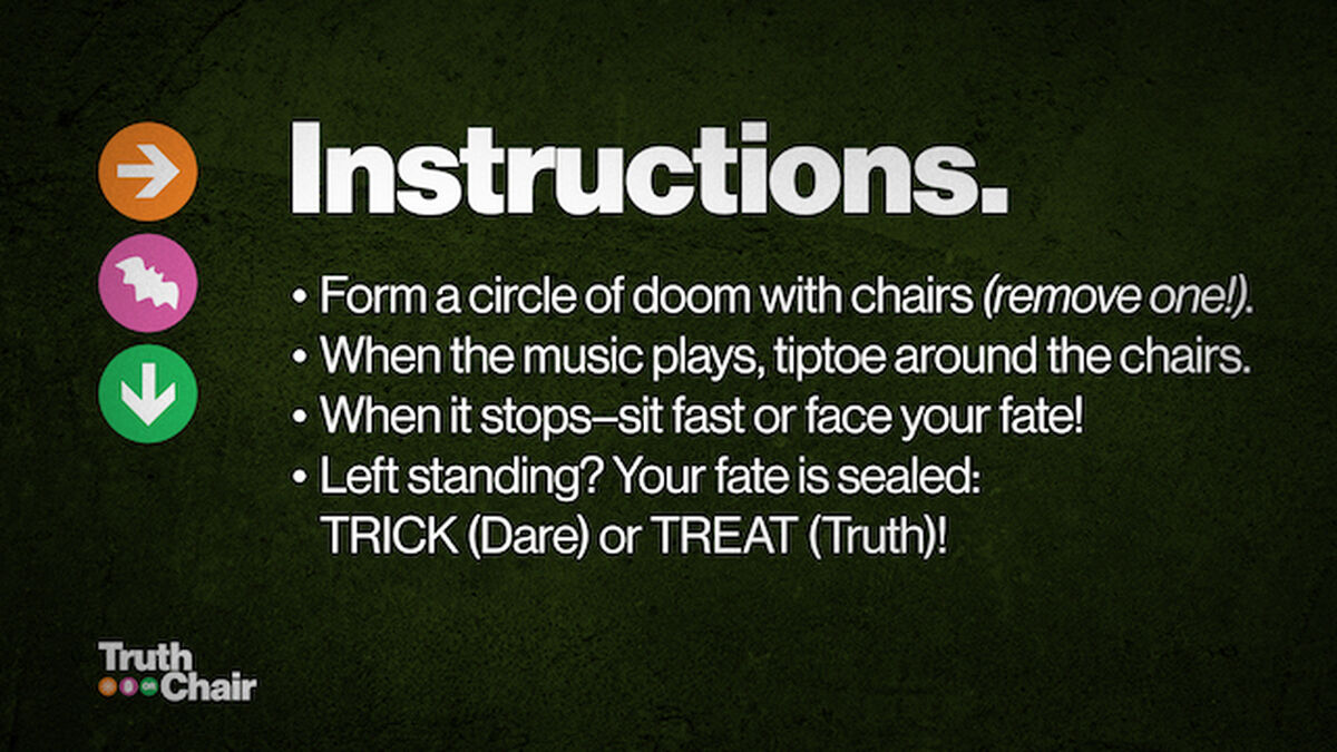 Truth Or Chair - The Spooktacular (Halloween Edition) image number 1